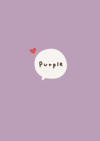 Cute purple and white.