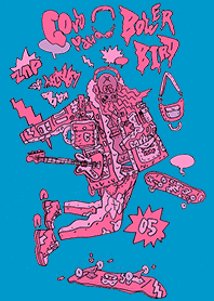 STREET SKATEBOARD GIRL GRAFFITI 05 i