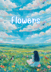 Colorful flowers v.1