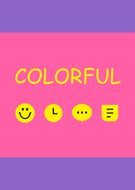 Simple & Colorful [purple-pink]
