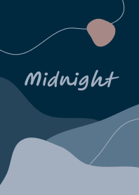 Blok warna sederhana (biru tengah malam)