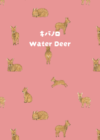 Water Deer03 light pink