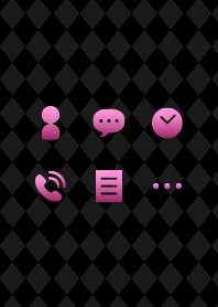 Gradation color icon(pink)