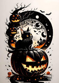 halloween cat 2525f3