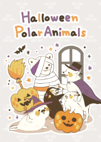 Halloween Polar Animals