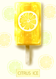 감귤류 레몬 아이스