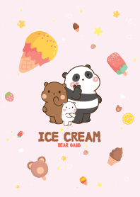 Three Bears Ice Cream Kawaii