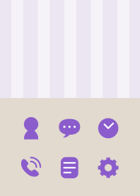 Simple icon(purple)