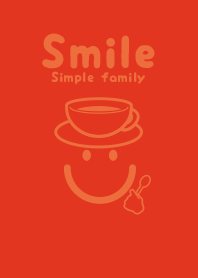Smile & Teatime Scar red