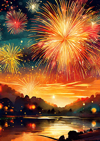 Beautiful Fireworks Theme#138