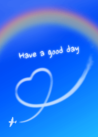 Have A Good Day Jet Stream And Rainbow Line Theme Line Store Have A Good Day Jet Stream And Rainbow Line Theme Line Store