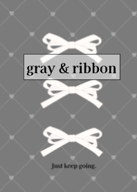 gray & ribbon
