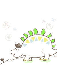 Dinosaurs to play happily