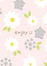 White and gray flowers29 from Japan