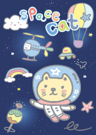 Cat in space.