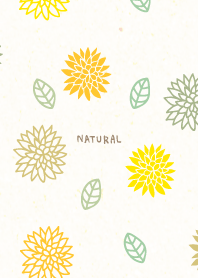 Japanese style flowers leaves6