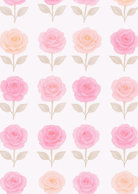 light purple 薔薇模様04