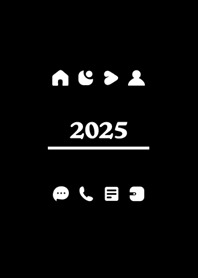 2025年極簡約(護眼黑色)
