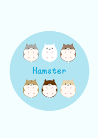 Super popular hamster collection-blue
