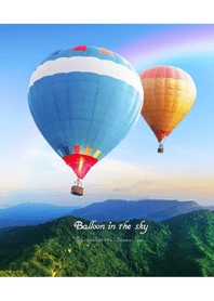 Balloon in the sky