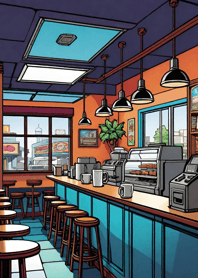 Cozy Coffee shop 9d69b8