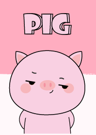 Big Head Pink Pig Theme V.2 (jp)