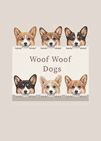 Woof Woof Dogs - Welsh Corgi 01 -