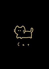 貓. black yellow