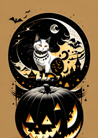 halloween cat D3a179