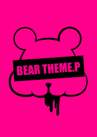 DARK BEAR.PINK&BLACK