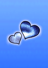 Galaxy Heart Blue