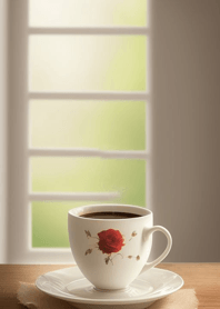 ゆったりとしたコーヒータイム e7f22F