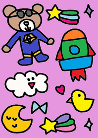 リロ ヒーロー（紫）