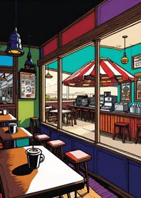 Cozy Coffee shop 81dafA