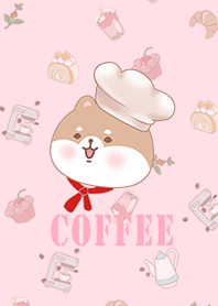 misty cat-Shiba Inu coffee2 pink