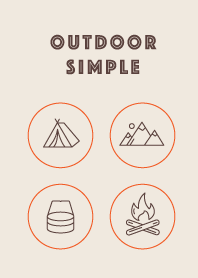 Outdoors simple_beige