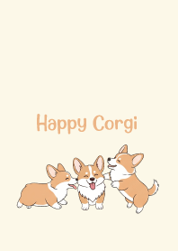 happy Welsh Corgi.11