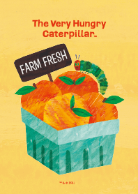 はらぺこあおむし オレンジ