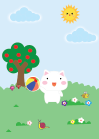 Simple cute cat theme v.11 (JP)