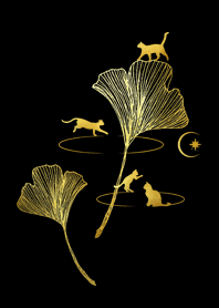 貓舞銀杏葉 - 魔幻浪漫的唯美超現實主題