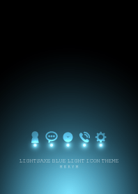 LIGHTSAXE BLUE LIGHT ICON THEME