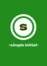 simple initial-S- THEME 57