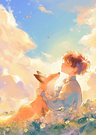 絢麗天空の小王子&狐狸❤️