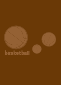 Basketball three balls chocolate