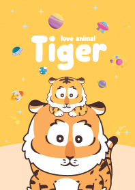 Tiger Cutie Galaxy Yellow