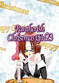 Pantherish Christmas Girl23