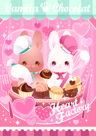 もちうさ バニショコのスイーツ工房 Line 着せかえ Line Store もちうさ バニショコのスイーツ工房 Line 着せかえ Line Store
