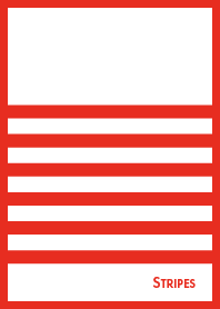 Simple STRIPES / Red