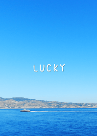 Blue sea, sky and ship16 from Japan