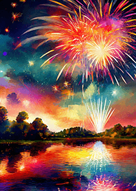 Beautiful Fireworks Theme#691